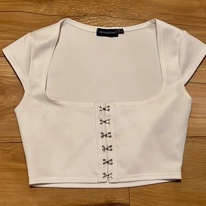 White corset